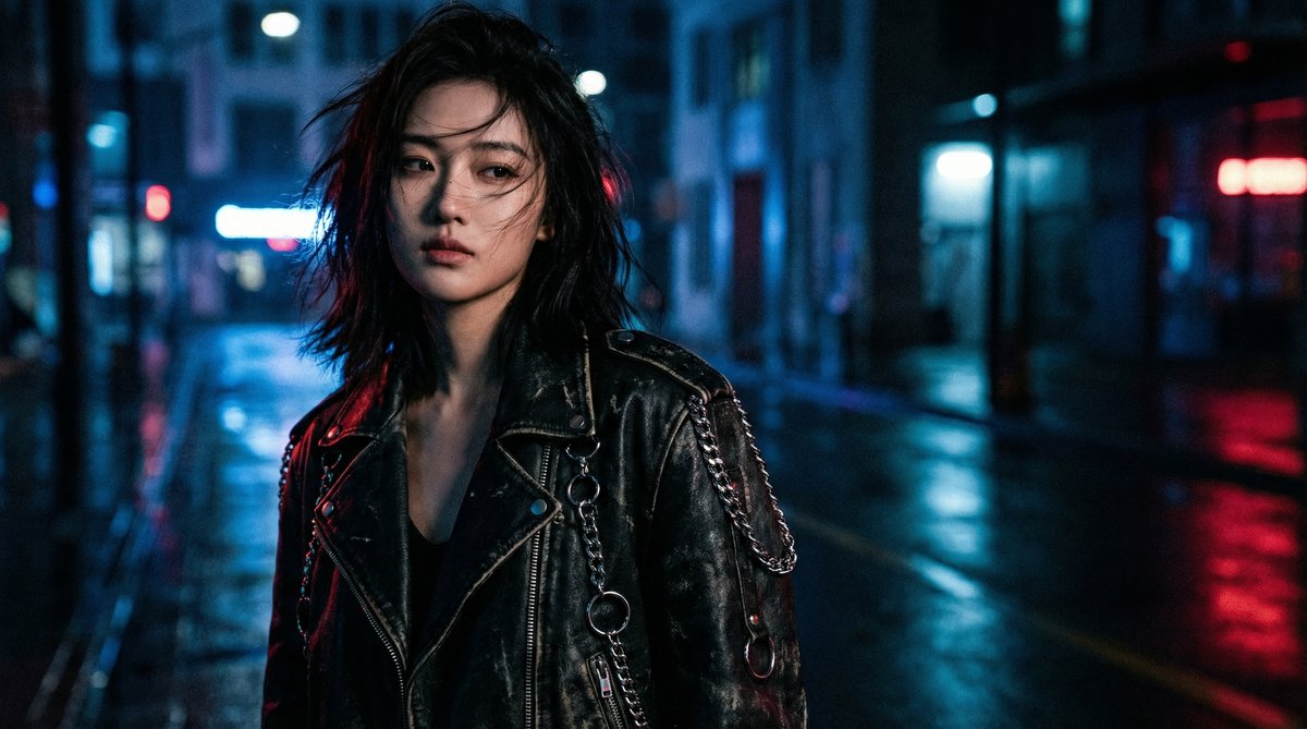 抖阴短视频《暗夜行者》赛博朋克风格